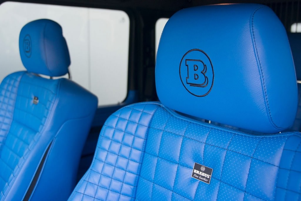 Brabus Mercedes 500 4x4 G-Wagen'de Mavi Etkisi