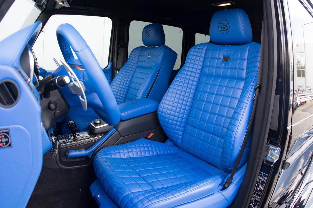 Brabus Mercedes 500 4x4 G-Wagen'de Mavi Etkisi