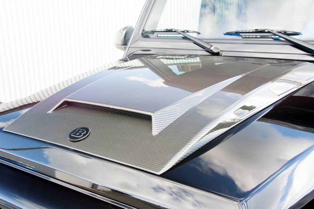 Brabus Mercedes 500 4x4 G-Wagen'de Mavi Etkisi