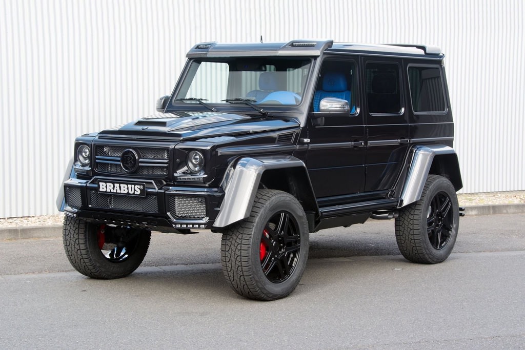 Brabus Mercedes 500 4x4 G-Wagen'de Mavi Etkisi