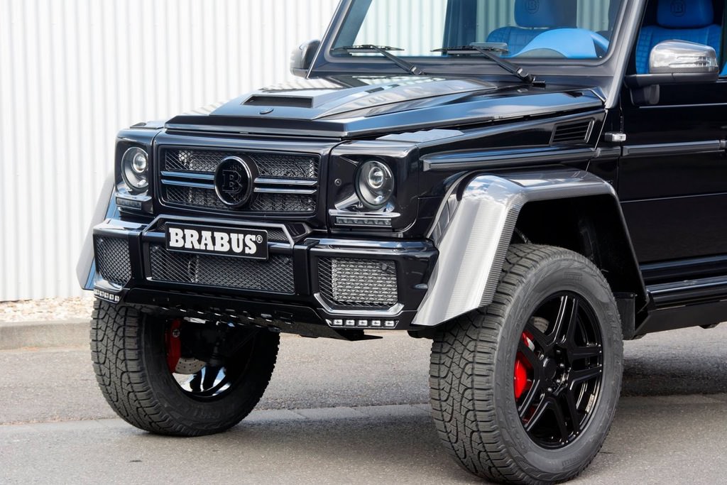 Brabus Mercedes 500 4x4 G-Wagen'de Mavi Etkisi
