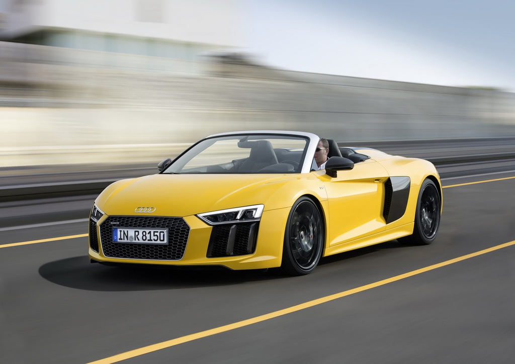 Audi R8 V10 Spyder Yollara Çıkıyor