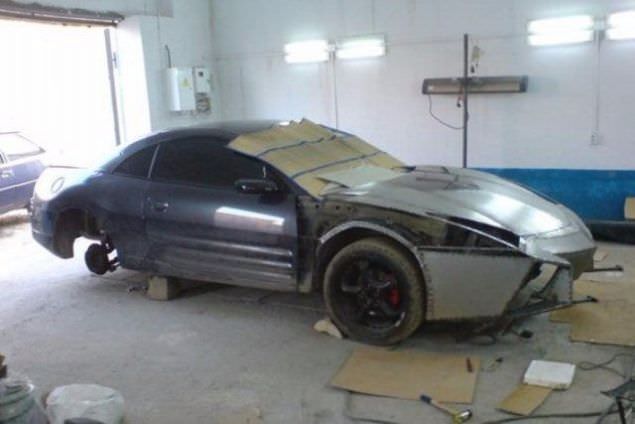 Evinde Lamborghini Yaptı