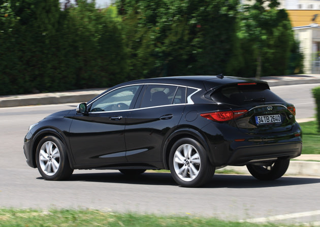 TEST · Infiniti Q30 1.5d DCT