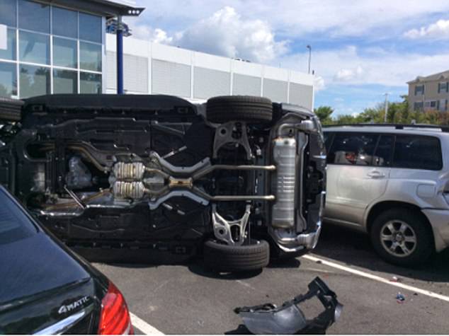 Test Aracıyla 6 Saniyede Takla Attı