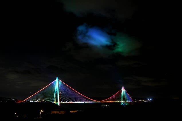 Yavuz Sultan Selim Köprüsü Açıldı