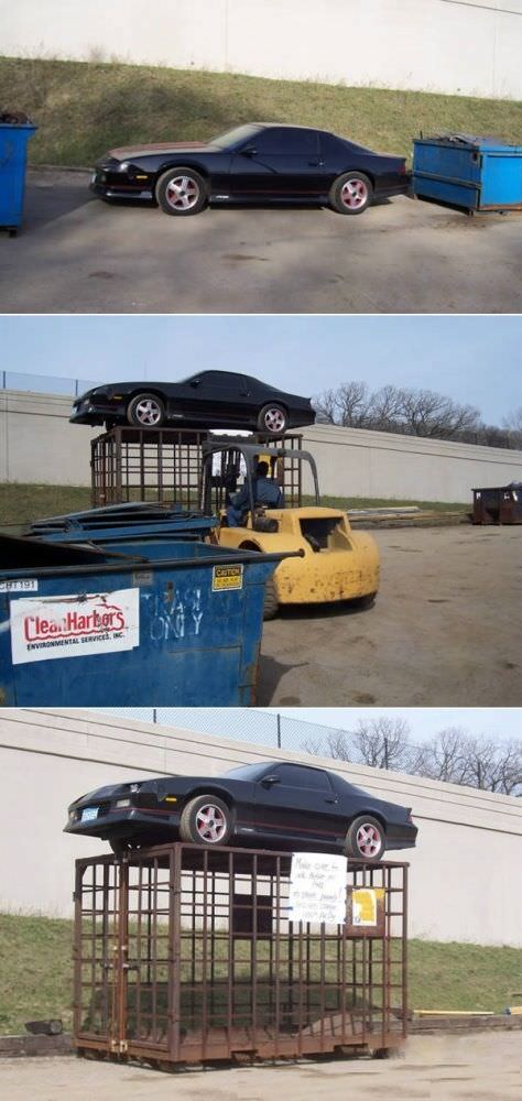 Park ederken dikkat!.