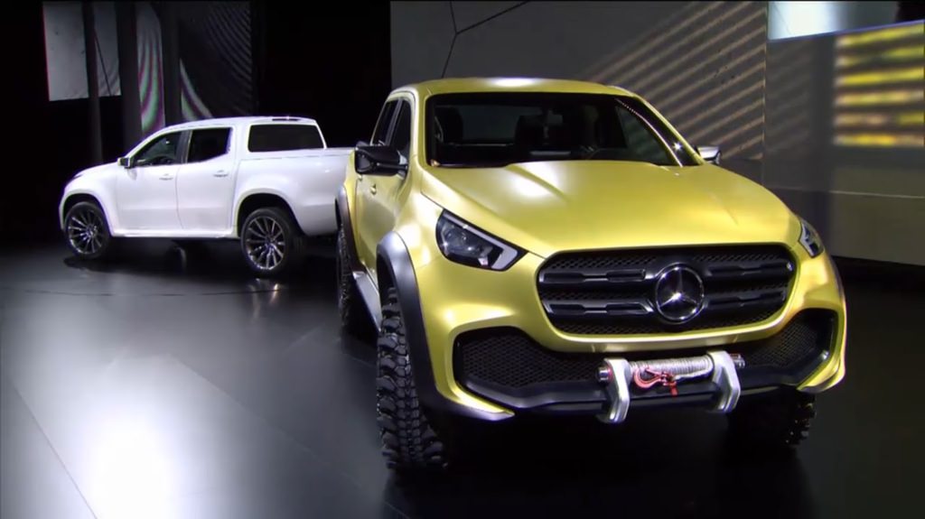 İşte Mercedes X Serisi.