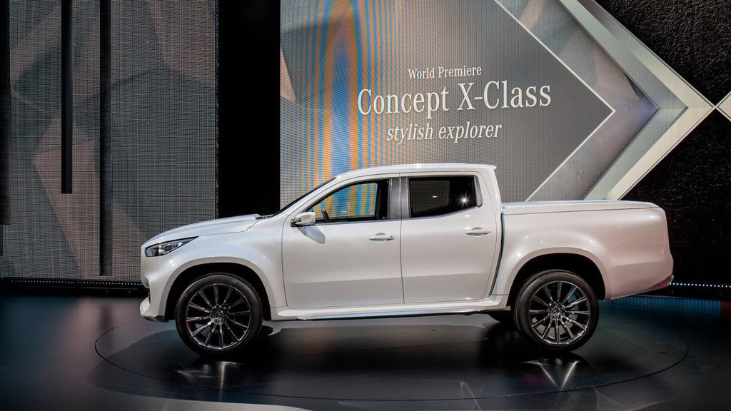 İşte Mercedes X Serisi.