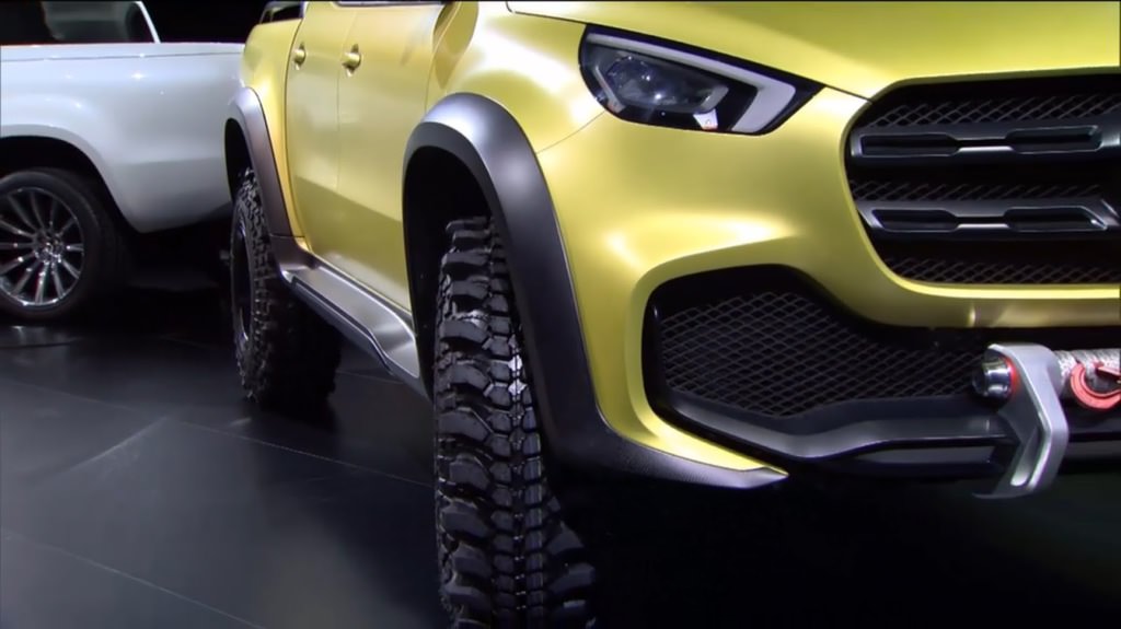 İşte Mercedes X Serisi.