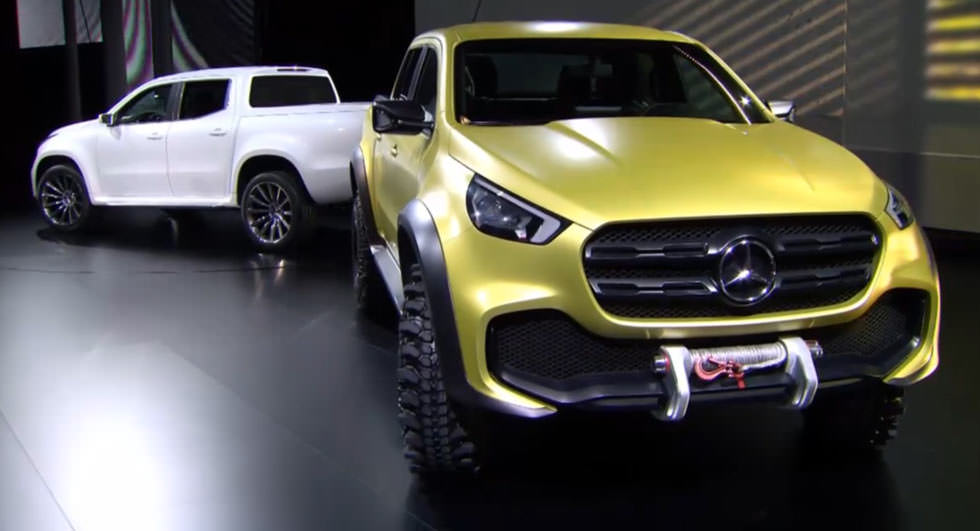 İşte Mercedes X Serisi.