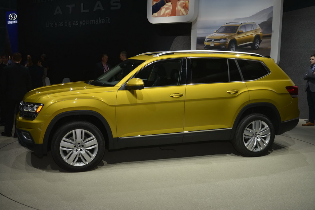 VW’nişn 7 kişilik SUV’u Los Angeles’ta sergileniyor