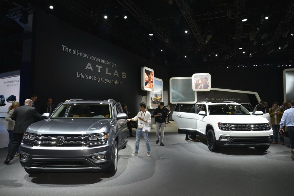 VW’nişn 7 kişilik SUV’u Los Angeles’ta sergileniyor