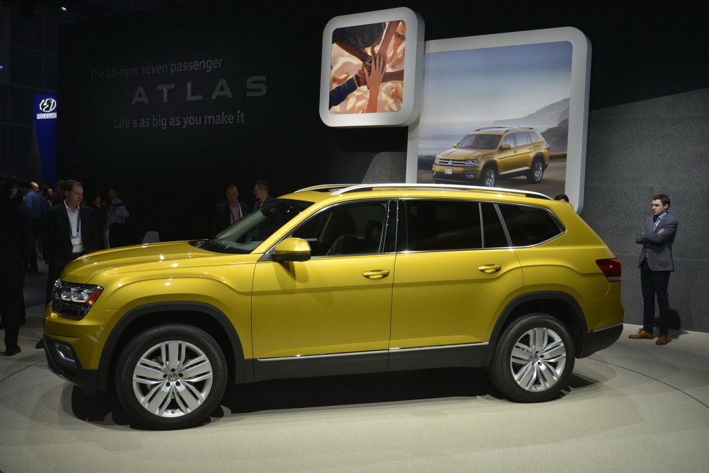 VW’nişn 7 kişilik SUV’u Los Angeles’ta sergileniyor