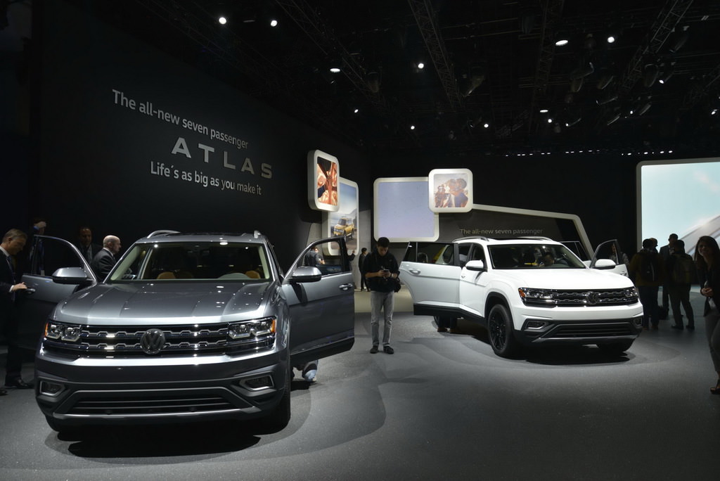 VW’nişn 7 kişilik SUV’u Los Angeles’ta sergileniyor