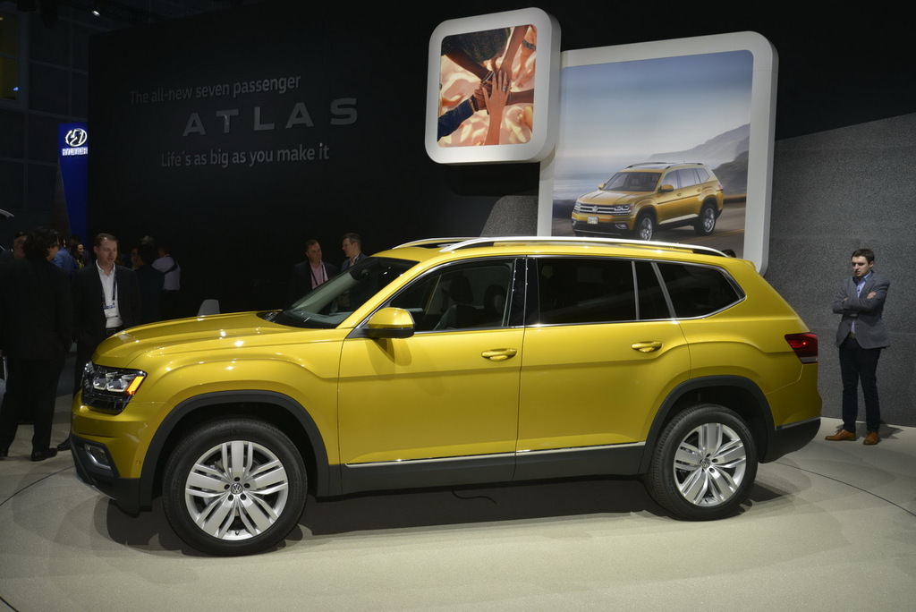 VW’nişn 7 kişilik SUV’u Los Angeles’ta sergileniyor