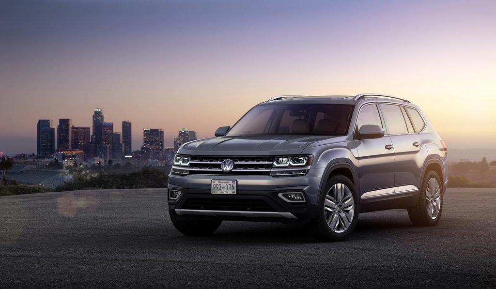 VW’nişn 7 kişilik SUV’u Los Angeles’ta sergileniyor