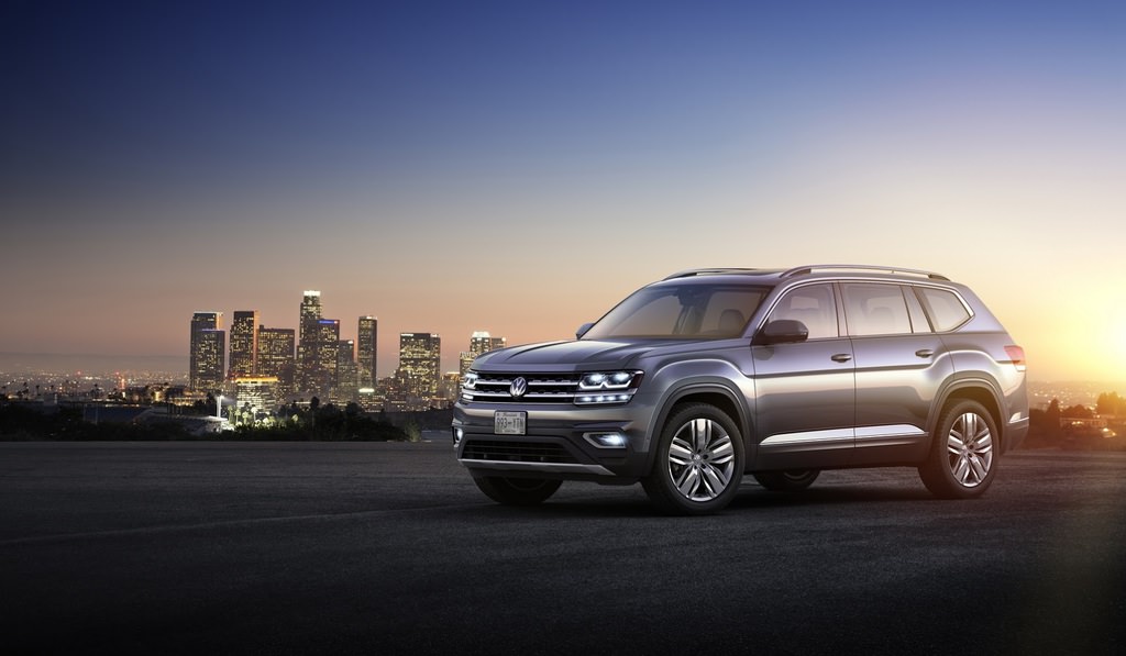 VW’nişn 7 kişilik SUV’u Los Angeles’ta sergileniyor