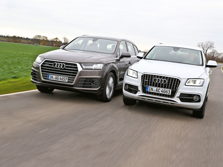 KARŞILAŞTIRMA · Audi Q7, Audi Q5