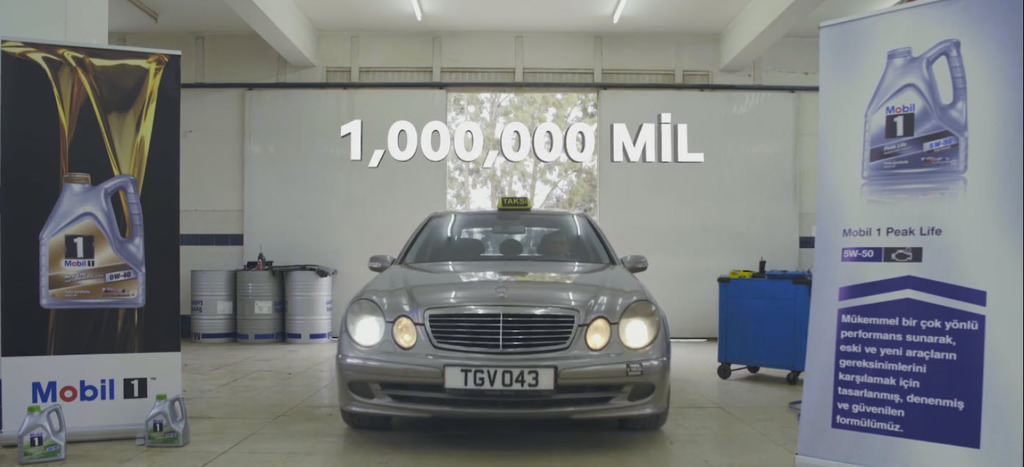 1,6 milyon km’deki taksinin motoru