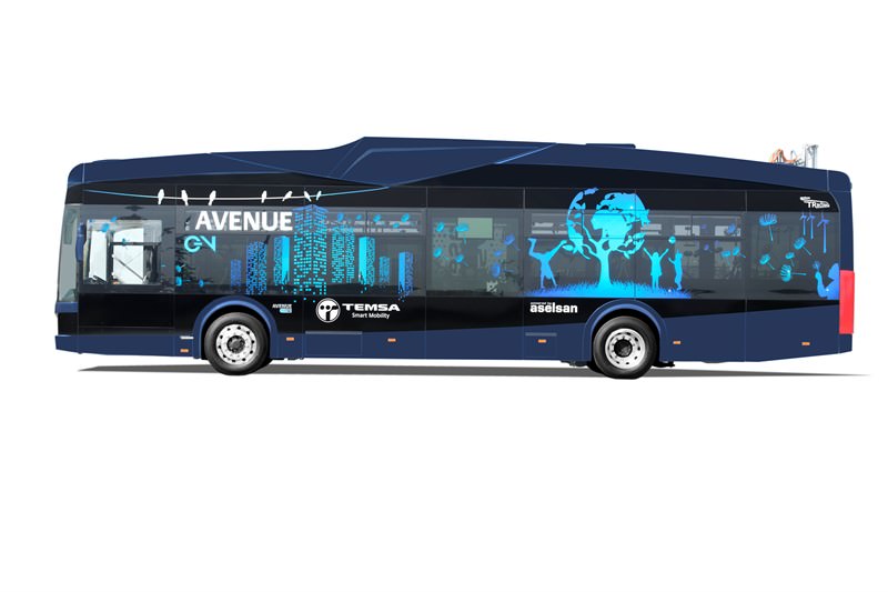İlk yüzde 100 milli elektrikli otobüs : Avenue EV