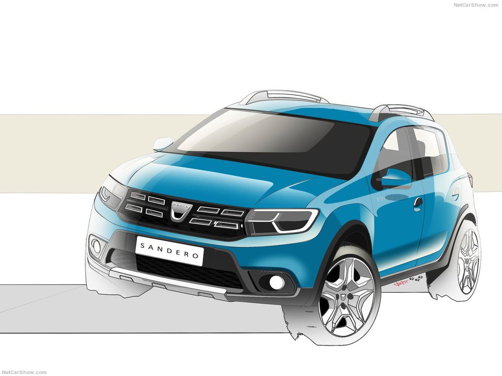Makyajlı Dacia Sandero Türkiye'de