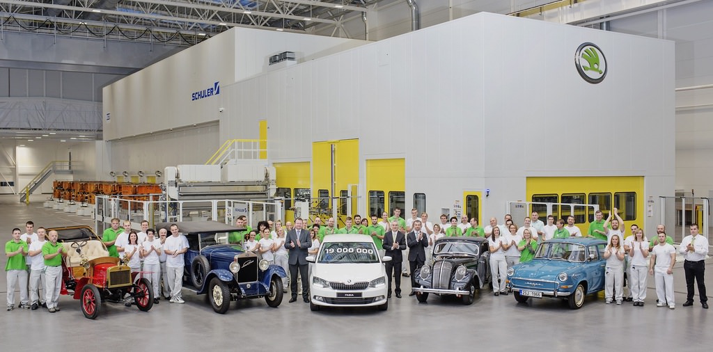 Skoda’nın 19 milyonuncu aracı