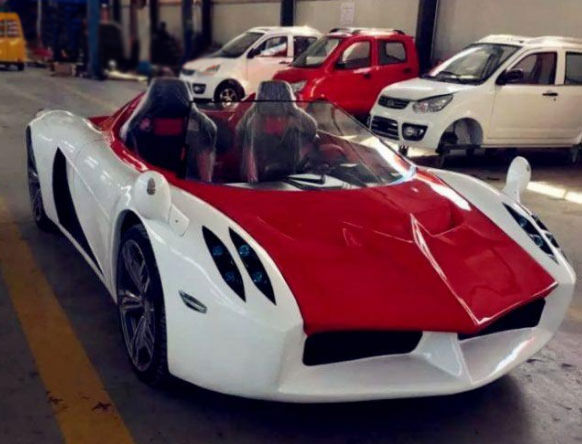 Çinli kopya Pagani Huayra 20 bin TL'ye satılıyor