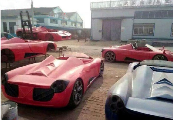 Çinli kopya Pagani Huayra 20 bin TL'ye satılıyor