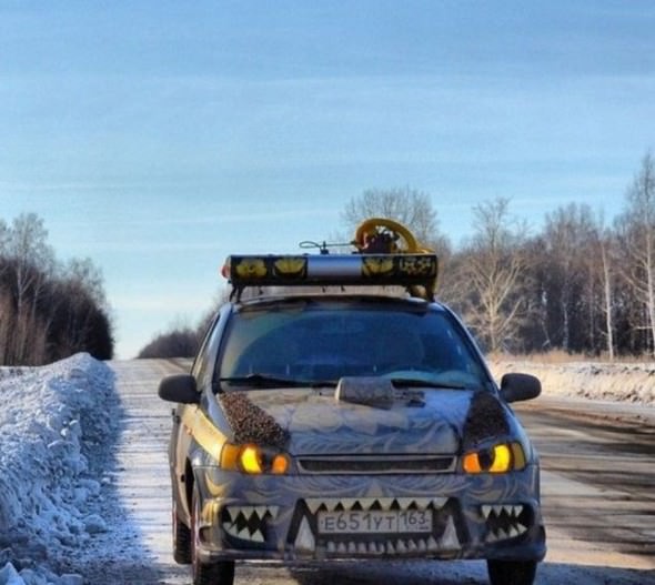 Rusların ilginç modifiyeli otomobilleri