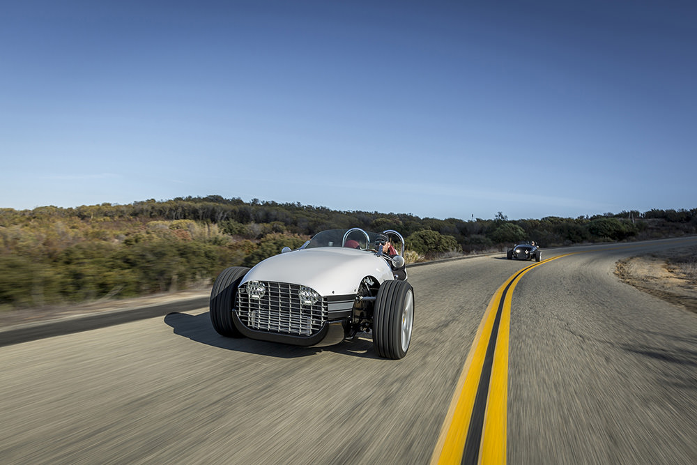 Üç tekerlekli roadster: Vanderhall Venice