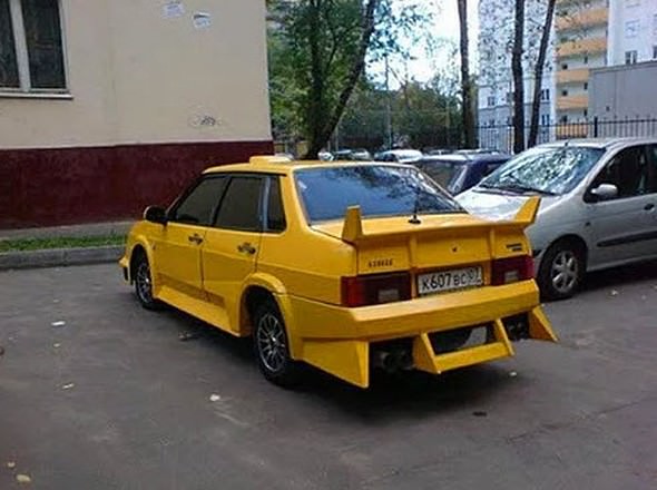 Rusların ilginç modifiyeli otomobilleri