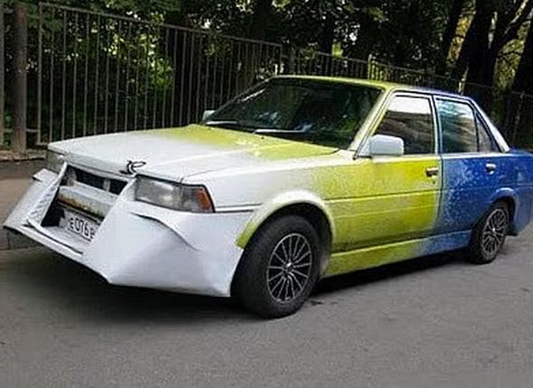 Rusların ilginç modifiyeli otomobilleri