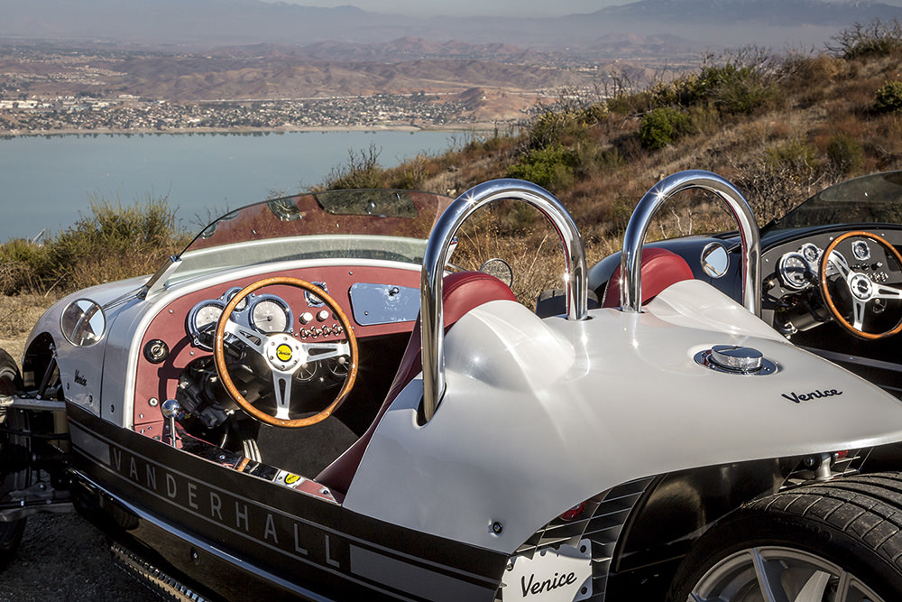 Üç tekerlekli roadster: Vanderhall Venice