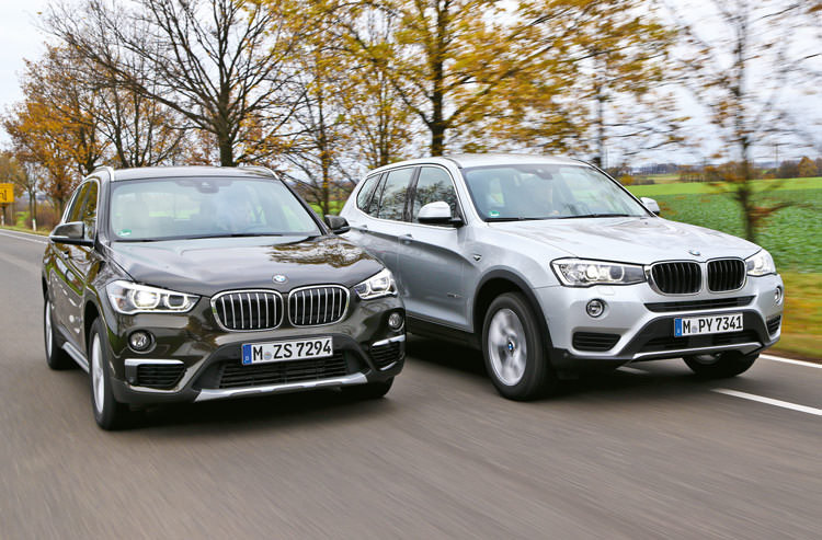 BMW X3, X1