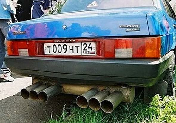 Rusların ilginç modifiyeli otomobilleri