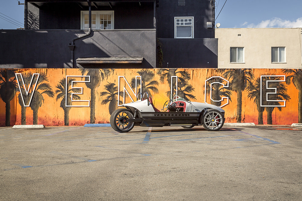 Üç tekerlekli roadster: Vanderhall Venice