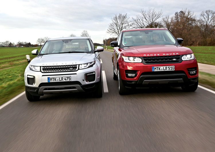 Range Rover Sport – Evoque