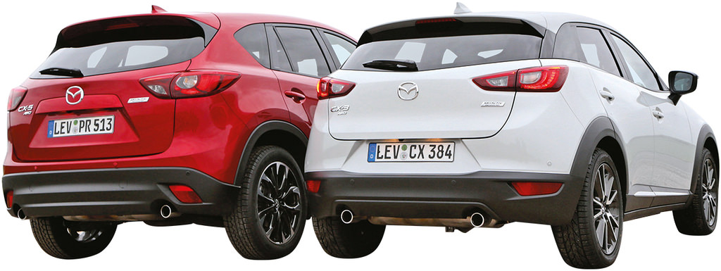 Mazda CX-5 – CX-3