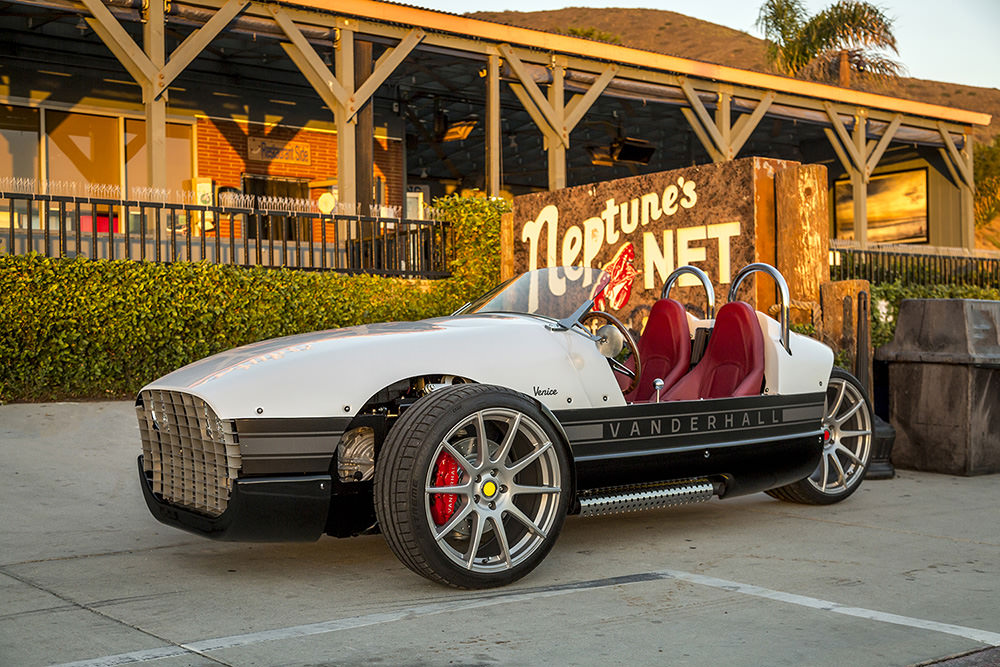 Üç tekerlekli roadster: Vanderhall Venice