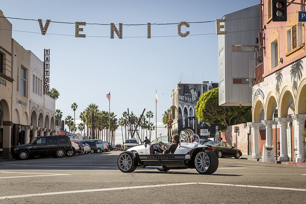 Üç tekerlekli roadster: Vanderhall Venice