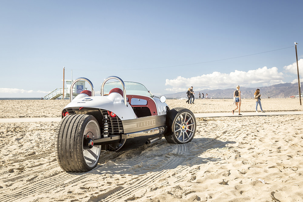 Üç tekerlekli roadster: Vanderhall Venice