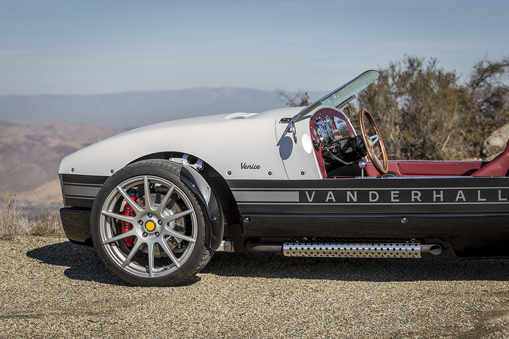 Üç tekerlekli roadster: Vanderhall Venice