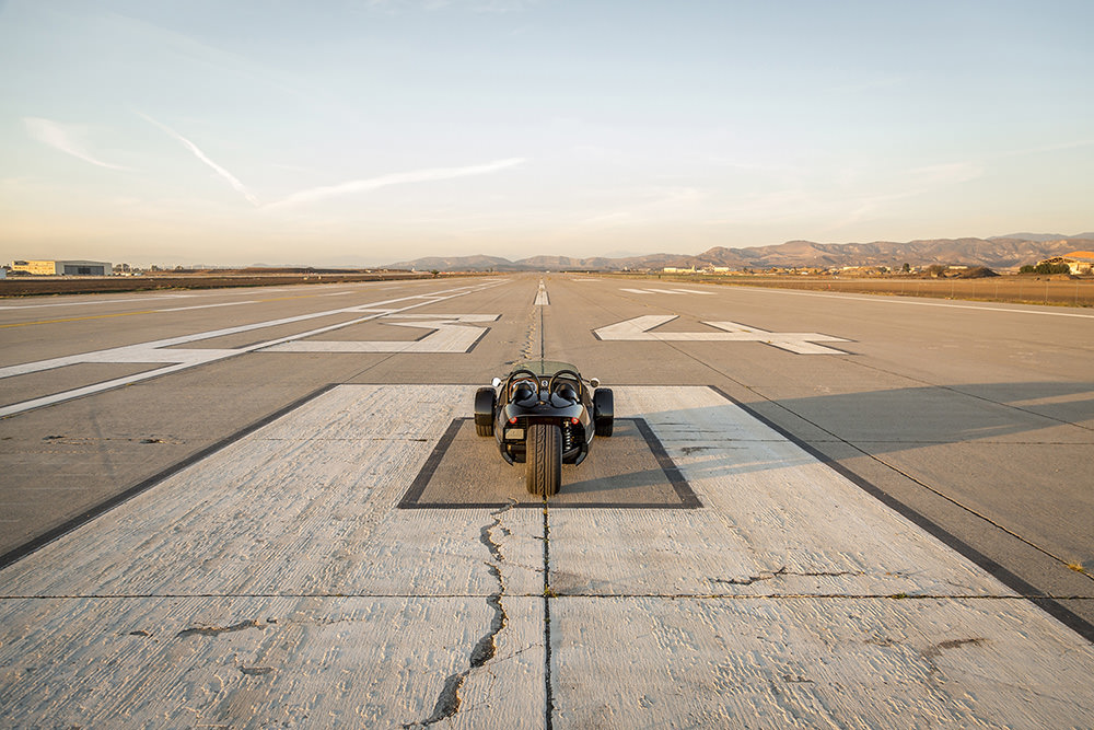 Üç tekerlekli roadster: Vanderhall Venice
