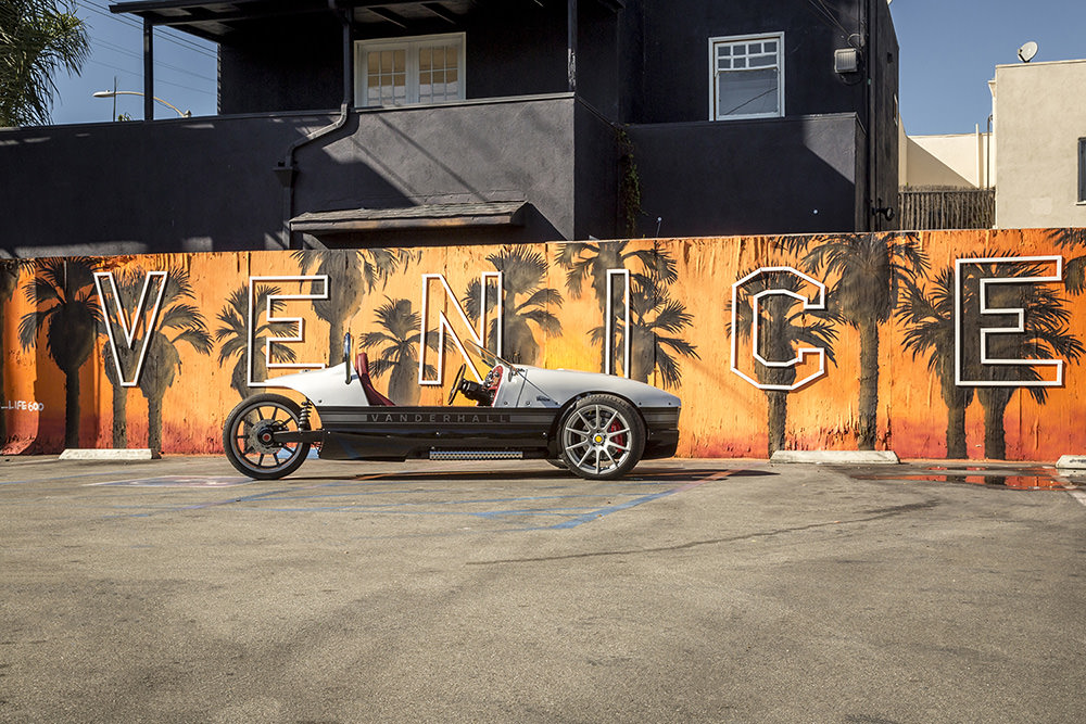 Üç tekerlekli roadster: Vanderhall Venice