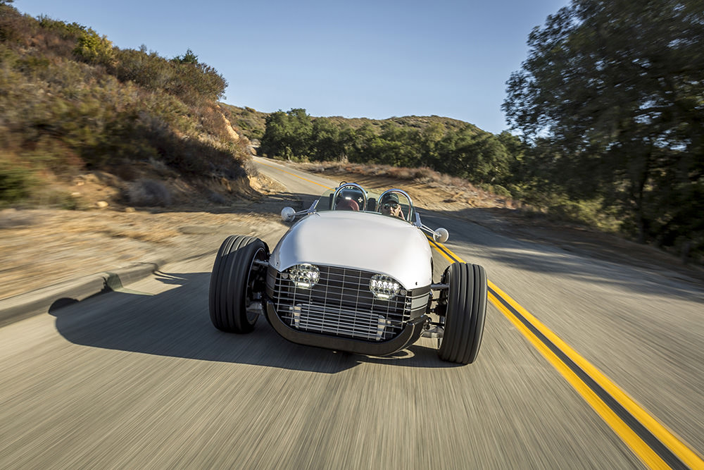 Üç tekerlekli roadster: Vanderhall Venice