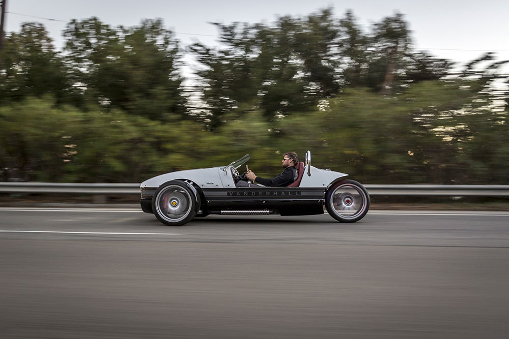 Üç tekerlekli roadster: Vanderhall Venice