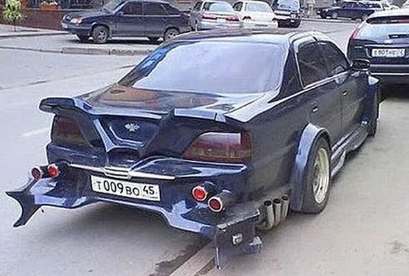 Rusların ilginç modifiyeli otomobilleri