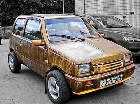 Rusların ilginç modifiyeli otomobilleri