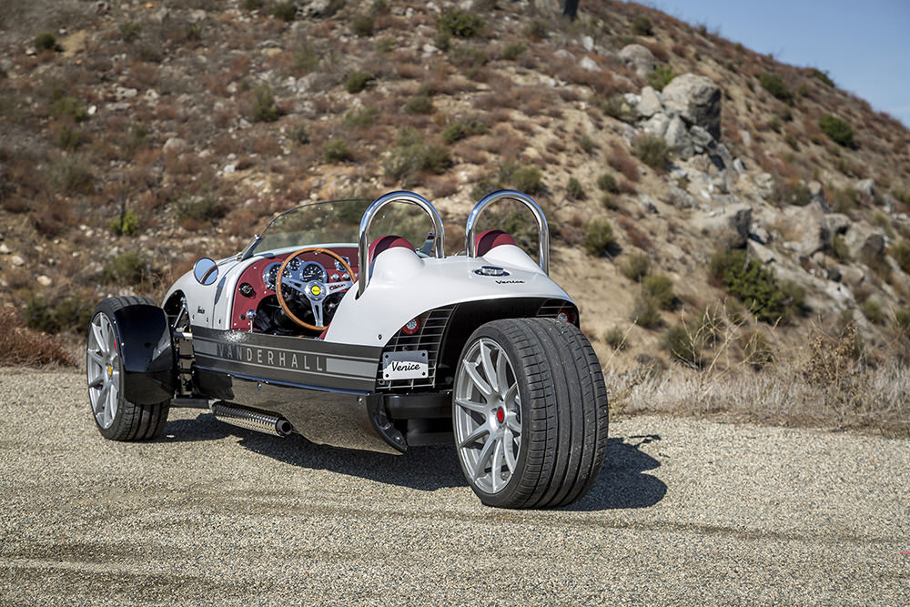 Üç tekerlekli roadster: Vanderhall Venice